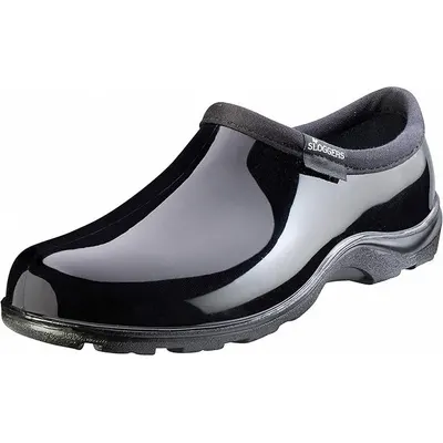 SLOGGERS Loafer-Style Plain-Toe Shoe, Size 6, B Width, Black, Style 6126 - Loafer-Style Plain-Toe Shoes