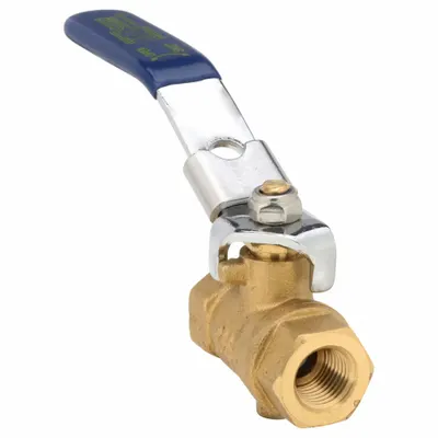 OEM Manual Two-Way Ball Valve: 1/4 in - Brass Ball Valves with Drain