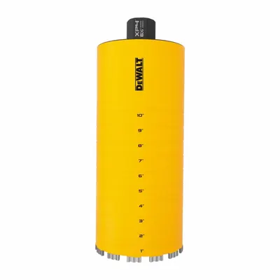 DEWALT DW55026 Diamond-Tipped Core Bit for Wet Coring - Diamond-Tipped Core Bits for Wet Coring