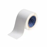 Continuous Label Stock: 3 in x 100 ft, Paper, White (Matte), Indoor (MPN J40C-3000-2550)