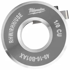 Copper stripping bushing for 1/0 AWG wire rated RHW/RHH/USE. Designed for use with MILWAUKEE tools 2435-20 and 2935-20. Used in electrical installations to strip insulation from copper conductors.