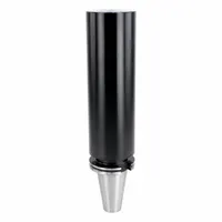 This CAT40 end mill holder blank is designed for use in CNC machining centers. With a 13-inch projection, it provides extended reach for deep-cavity milling, slotting, and profiling operations. The blank configuration allows custom boring to accommodate specific end mill shank diameters