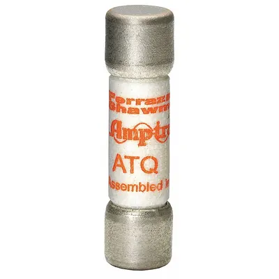 MERSEN Fuse: ATQ Series, Midget, Time-Delay, 10 A, 500 V AC, 13/32 in x 1 1/2 in - Time-Delay Cylindrical Fuses