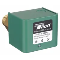 TACO Flow Switch: Paddle, 1 in For Pipe Size, Brass, 1 in NPT, 1 in Connection Size, NPT, SPDT (MPN IFS01BF-1)