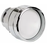 SCHNEIDER Recessed Push Button: 22 mm Mounting Size, Metallic, Momentary (MPN ZB4BA16)