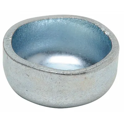 OEM Freeze Plug: Zinc, For 0.5 in Hole Dia, Silver - No Web Parent