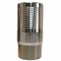 Barbed Hose Fitting: For 3 in Hose I.D., Steel x Steel, 3 in x 2 in Fitting Size, Hose Barb x NPT (MPN STC3525)
