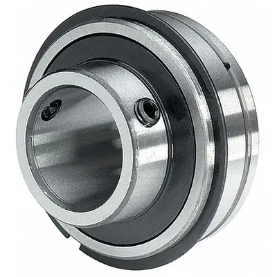 TRITAN Insert Bearing: ER-8, 1/2 in Bore, 1 27/32 in OD, 0.626 in Outer Ring Wd - Retaining-Ring Cylindrical Insert Bearings