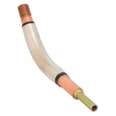 AMERICAN TORCH TIP Conductor Tube: For Classic No. 4 Series, 45°, 3 in Radius - Conductor Tubes for Tweco MIG Guns