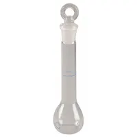 APPROVED VENDOR Volumetric Flask: 25 mL, Colorless, Conical, 0.08 mL, Includes Closure