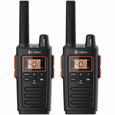 COBRA RX380 FRS Analog Two-Way Radio - FRS & GMRS Personal Radios
