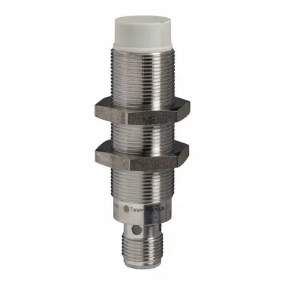 TELEMECANIQUE SENSORS Inductive Cylindrical Proximity Sensor: Built-in Connector, Unshielded - Cylindrical Sensors with Built-in Connectors