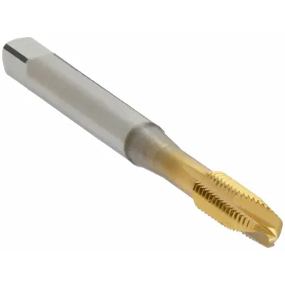 OSG Spiral Point Tap: M6x1 Metric, H8 / 6H, 3 Flute, Plug Chamfer - Spiral-Point Taps for Aerospace Materials
