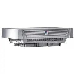 Roof-mounted supply ventilator for industrial enclosures. Delivers filtered air to maintain positive pressure and remove heat or airborne contaminants. Suitable for protecting electronic equipment in automation and process control applications.