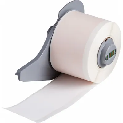 BRADY Wraparound Label: 1 1/2 in, 1 1/2 in x 50 ft, Polyimide - Brady Continuous Label Rolls