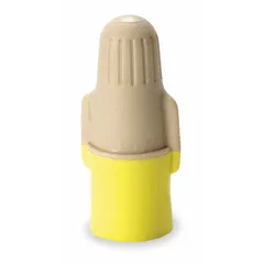 Twist-on wire connectors for splicing and terminating copper wire in electrical installations. Suitable for wire sizes 22 AWG to 12 AWG at 600 V. Minimum wire combination (1) 2 AWG, maximum (1) 3 AWG. Pack of 100.