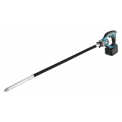 MAKITA Cordless Concrete Vibrator: Handheld, 18V DC, 48 in Lg, 1 in Dia - Makita Cordless Concrete Vibrators