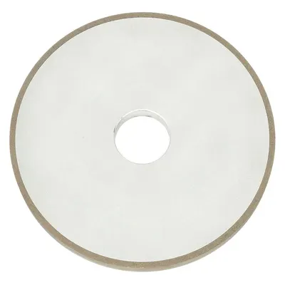 NORTON Grinding Wheel: Type 1, 7" x 1/2" x 1 1/4", Diamond, 100 Grit - Diamond Straight Grinding Wheels for Carbides & Ceramics
