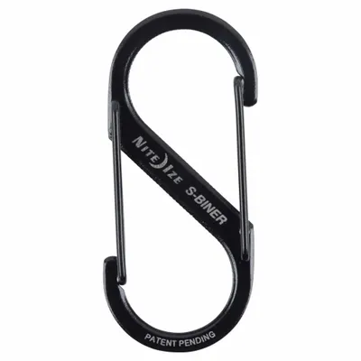 NITE IZE SB2-03-01 Load Rated S-Hook Double Snap Hook - Load Rated S-Hook Double Snap Hooks