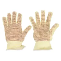 CONDOR Knit Gloves: XL ( 10), Glove Hand Protection, Dotted, Nitrile, Palm, 400°F Max Temp, 1 PR
