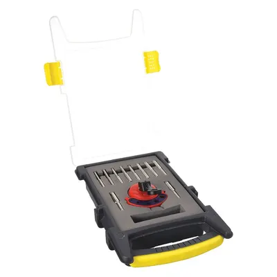 HYDRO-HANDLE Glass, Tile and Porcelain Drill Bit Set: 2 1/4 in Overall Lg - Drill Bit Sets for Glass, Tile & Porcelain
