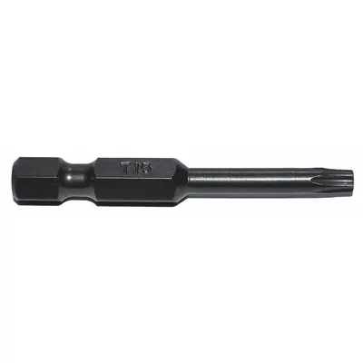 ZEPHYR Power Bit: Power Bit, T15 Bit Size, Imperial, Torx Head, T15 Bit Industry Size - Power Torx Bits