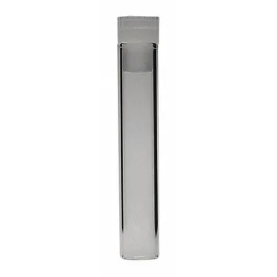 FINNERAN Shell Vial with Plugs: 1 mL, A, Includes Closure, Polypropylene, 8 mm Body Dia - Glass Chromatography Vials