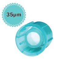 Caps for FlowTubes(TM): 14.4 mm Dia, Green, HDPE, Unlined, Narrow Mouth Size, 500 Closures Included (MPN T9009)