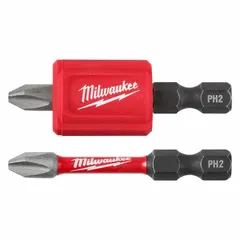 This impact-rated bit holder is designed for use with 1/4-inch bits in impact drivers. The magnetic tip retains bits securely during fastening tasks, reducing downtime from dropped bits. Suitable for construction, assembly, and maintenance applications requiring quick bit changes.