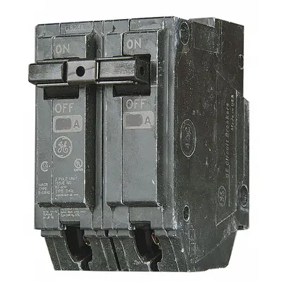 GE Miniature Circuit Breaker: THQL, 15 A, 120/240V AC, Single Phase, 10kA at 120/240V AC - THQP, THQL & THHQL Series, Plug-In GE Miniature Circuit Breakers