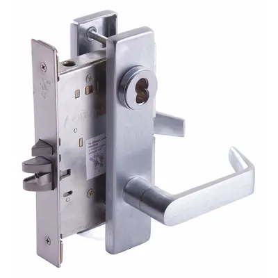 SCHLAGE Door Lockset: Classroom Lever Locksets, Chrome