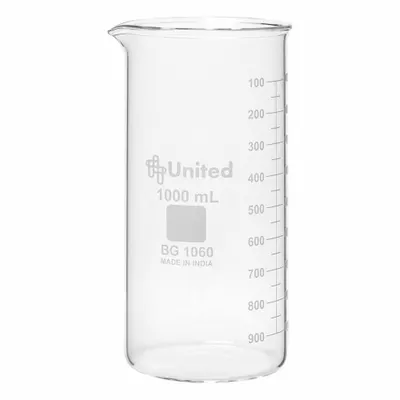 OEM Beaker: 1,000 mL - Tall Form Glass Beakers