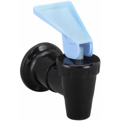 OASIS Dispensing Spout: Plastic, Black/Blue, NPT - Dispensing Spouts