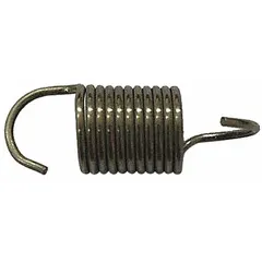 This latch spring is made of heat-treated stainless steel for corrosion resistance and strength. It is used in industrial machinery and equipment to provide latching or locking action in applications such as manufacturing, packaging, and material handling systems.