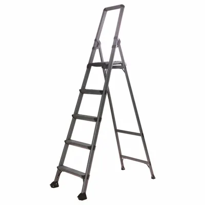 XTEND + CLIMB Stepladder: 7 ft Ladder Size, Aluminum, 300 lb Load Capacity - Lightweight Aluminum Platform Stepladders