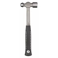 Ball Peen Hammer: Steel, Steel, 8 oz Head Wt, 7/8 in Face Dia, 10 in Overall Lg, Textured Grip (MPN 6DWN3)
