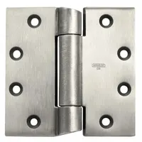 BEST Butt Hinge: Stainless Steel, Full Mortise, 1 7/8 in Leaf Wd (MPN IHTCB1995 4 5XSRS DOOR HINGE USP STS)