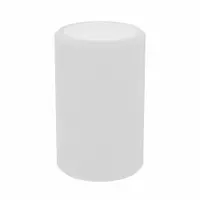 BUNTING BEARINGS Sleeve Bearing: Nylon, 1/2 in Bore, 5/8 in OD, 1 in Overall Lg, Off-White, 15 PK (MPN NN081016)