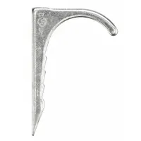 APPROVED VENDOR Nail Strap: Steel, Zinc Plated, 3/4 in Trade Size / Wire Range