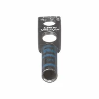 Compression Lug: For 6 AWG, Stranded Wire, 1/4 in Stud Size, Long, Copper Barrel (MPN LCC6-14JAW-L)
