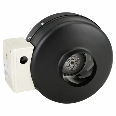 Dayton In-Line Duct Fan: 183 cfm Max - General Purpose Inline Duct Fans