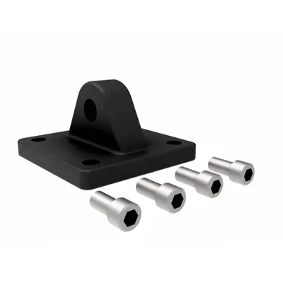 ARO Attachable Mounting Kit: Attachable Mounting Kit, Eye Bracket, Fits 2 1/2 in Bore Dia - Eye Bracket Mounting Hardware