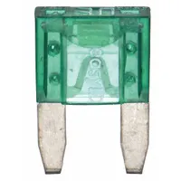 BUSSMANN Automotive Fuse: ATM Series, Fast-Acting, 30 A, 32 V DC, Indicating, 2 PK (MPN BP/ATM-30ID)