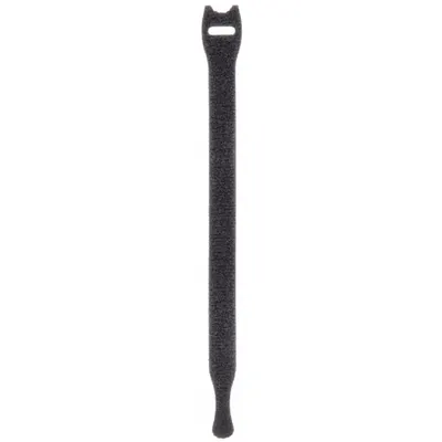 VELCRO BRAND Perforated Back to Back Strap: 8 in Lg, 2.00 in, 0.75 in Wd, Nylon/Polypropylene - Slotted Hook-and-Loop Cable Ties