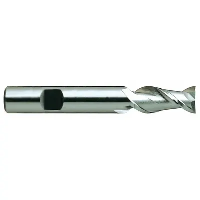 YG-1 High-Speed Steel Square End Mill for Aluminum - High-Speed Steel Square End Mills for Aluminum