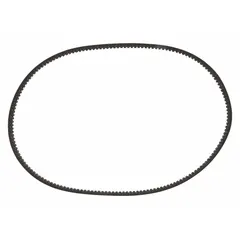 OEM replacement drive belt for Whirlpool washing machines and dryers. Transfers power from the motor to the drum for proper rotation during wash and dry cycles. Restores machine function when the original belt wears or breaks.