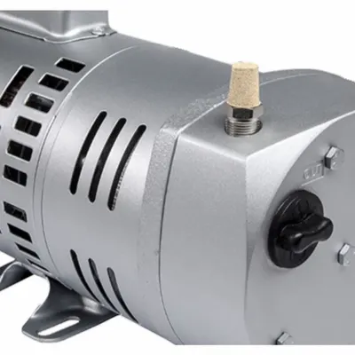 GAST Vacuum Pump: 1 hp, 1 Phase - Rotary Vane Compressor/Vacuum Pumps with Motors