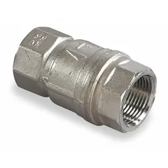 Chrome plated brass on/off valve with NPT female connections. Includes mounting hardware. Compatible with Classic series showers and part S19-310AC. Used to control water flow in safety shower installations.