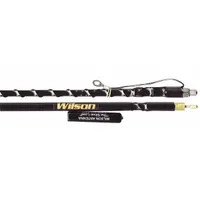 This WILSON CB whip antenna, model 305-486, has a 48-inch overall length and a black finish. It operates on the CB band and is designed for mobile two-way radio communication in vehicles