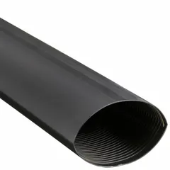 This 3M heat shrink tubing has a 4.5-inch inner diameter before shrinking and a 1.5-inch inner diameter after shrinking, with a 3:1 shrink ratio. It is 4 feet long, black, and supplied in a pack of 5 pieces. Used for insulating and protecting electrical connections, cables, and wires in industrial, automotive, and marine applications.